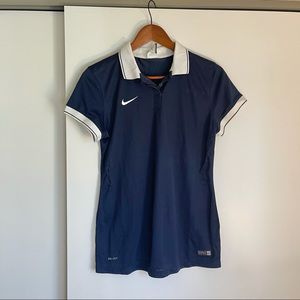 NWT Nike dry fit collared golf shirt medium